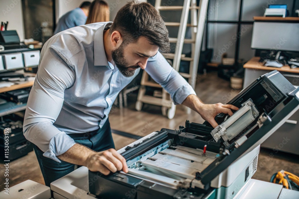 Technicien maintenance imprimante nextway